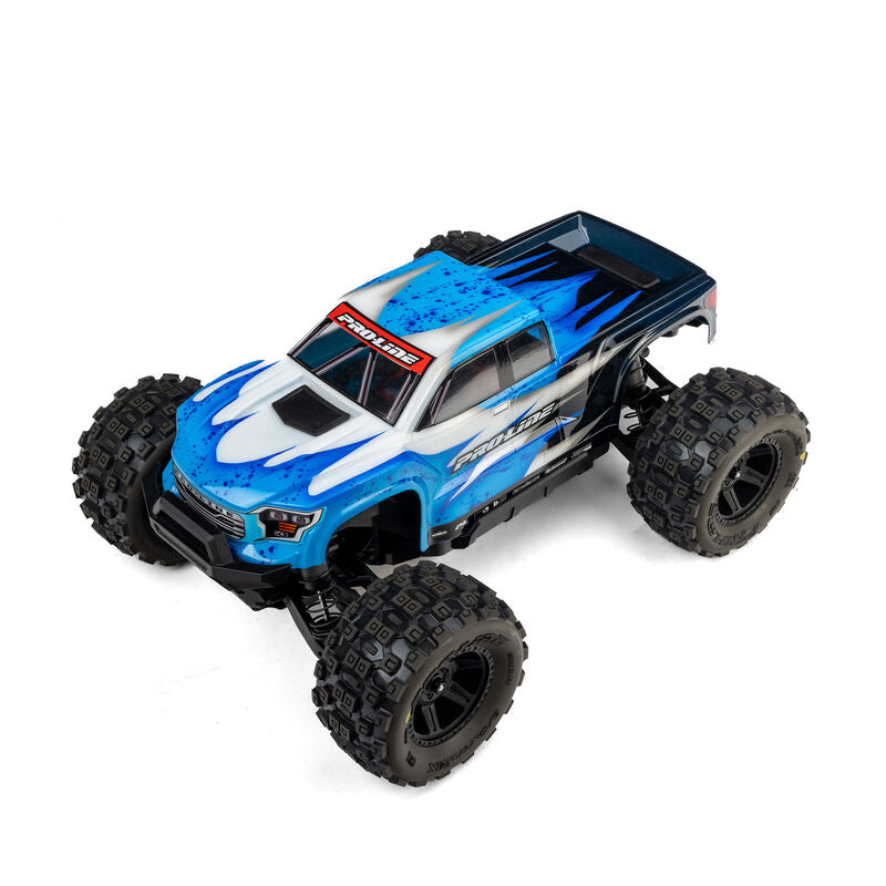 Pro-Line Badlands MX Tyres Pre-Mounted on Desperado 2.0 12mm Wheels (2) 1/16 - PRO1035710