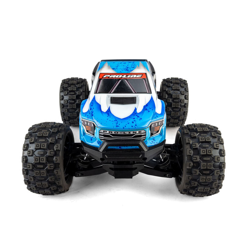 Pro-Line Badlands MX Tyres Pre-Mounted on Desperado 2.0 12mm Wheels (2) 1/16 - PRO1035710