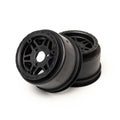 Proline Sheriff Dirt Oval Rear Wheel Black (2) 1.7/2.2 - PRO287303