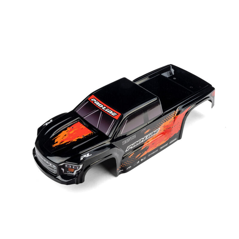 Proline Pre-Cut Truck Body Tough Colour Black 1/16 - PRO368118