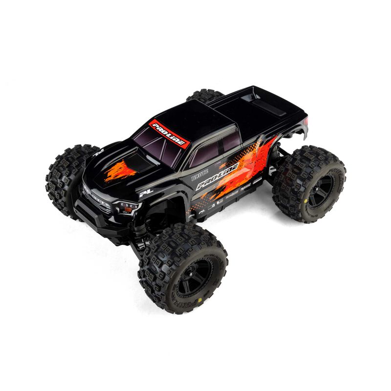 Proline Pre-Cut Truck Body Tough Colour Black 1/16 - PRO368118