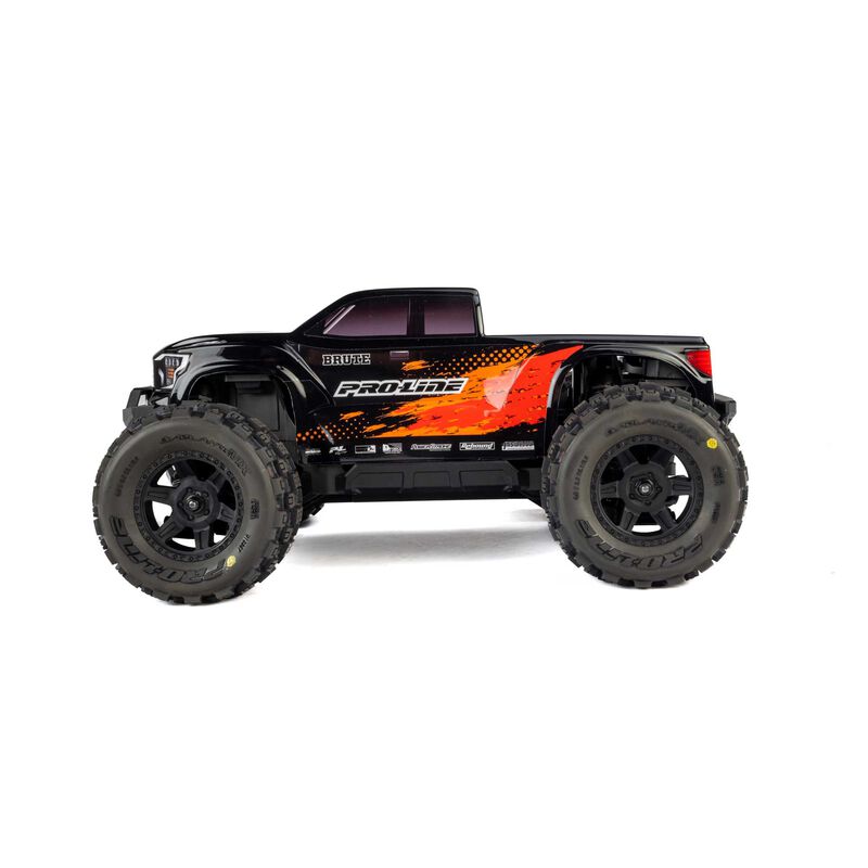 Proline Pre-Cut Truck Body Tough Colour Black 1/16 - PRO368118