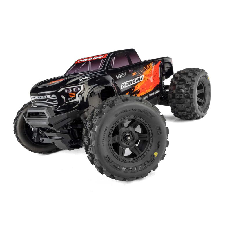 Proline Pre-Cut Truck Body Tough Colour Black 1/16 - PRO368118
