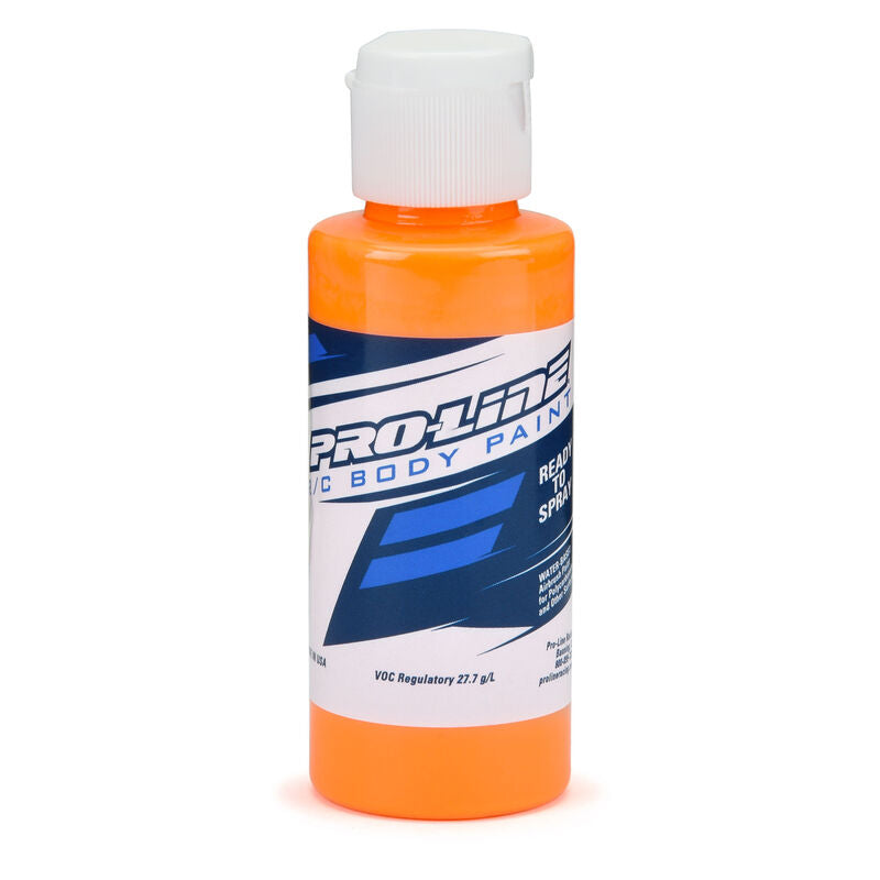 Pro-Line PRO632807 RC Body Paint - Fluorescent Tangerine SRP - Hobby City NZ (8820332855533)