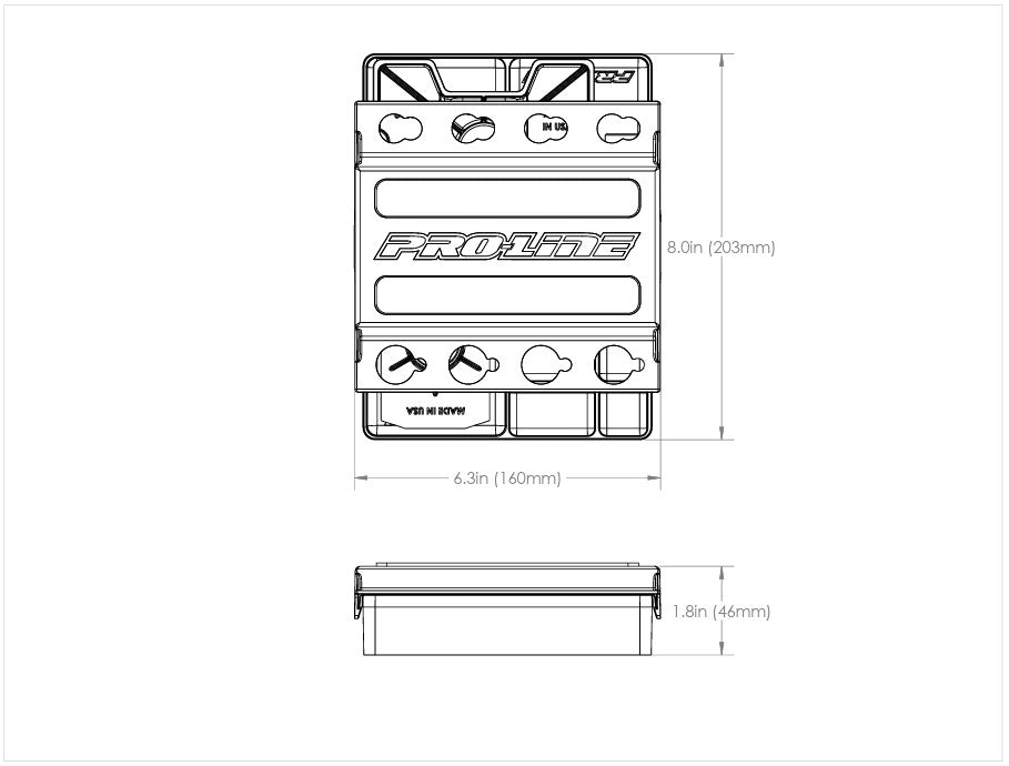 Pro-Line Car with Multi-Use Toppers RC Car Stand (26)