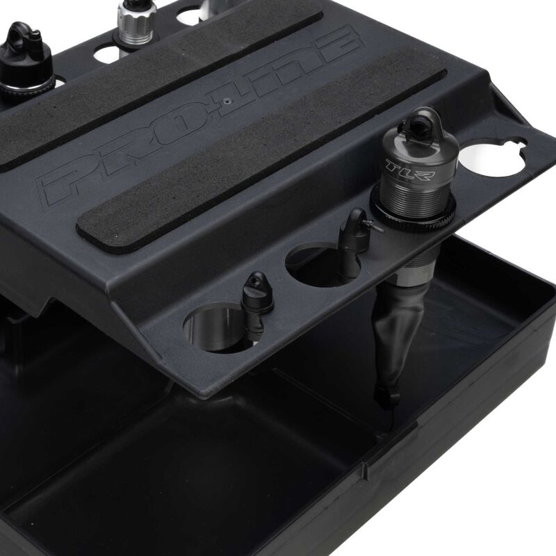 Pro-Line Car with Multi-Use Toppers RC Car Stand (2)