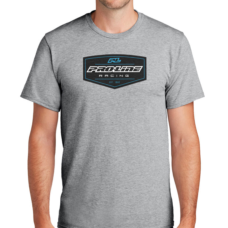 Pro-Line Crest Grey T-Shirt Small
