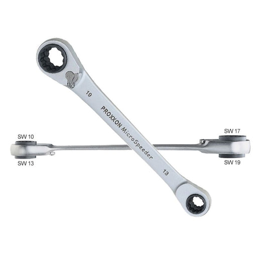 Proxxon Tools 23236 QUAD. MICROSPEEDER - RATCHET SPANNER - Hobby City NZ
