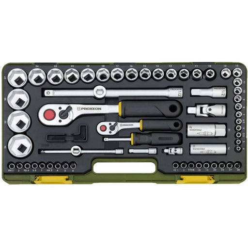 Proxxon Tools 23286 COMPLETE SOCKET SET - METRIC - Hobby City NZ
