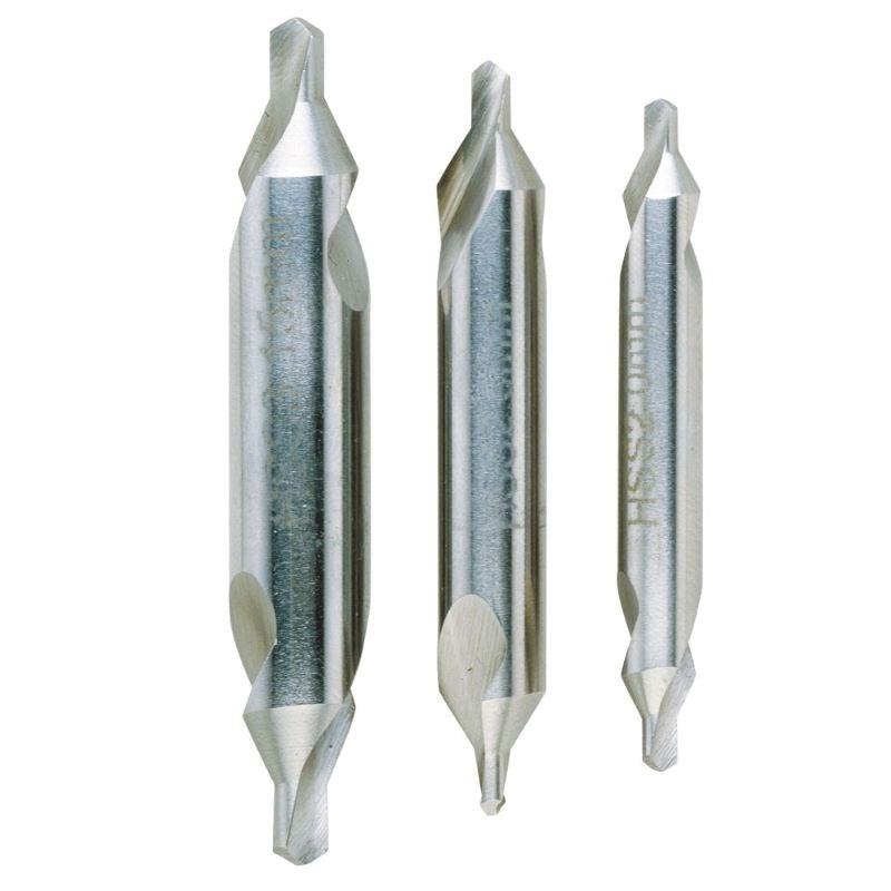 Proxxon Tools 24630 HSS CENTRE DRILLS - 3 PCE SET - Hobby City NZ