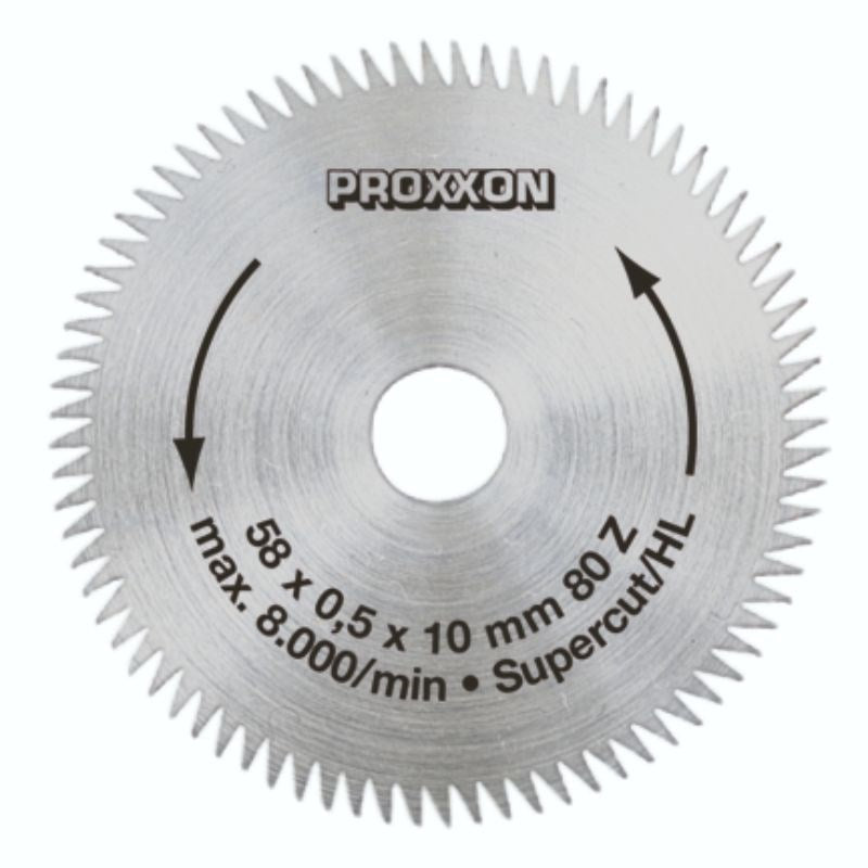 Proxxon Tools 28014 Cross Cut CIRCULAR SAW BLADE - Hobby City NZ