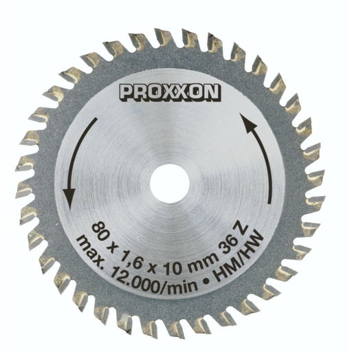 Proxxon Tools 28732 'Tungsten Carbide' CIRCULAR SAW BLADE - Hobby City NZ