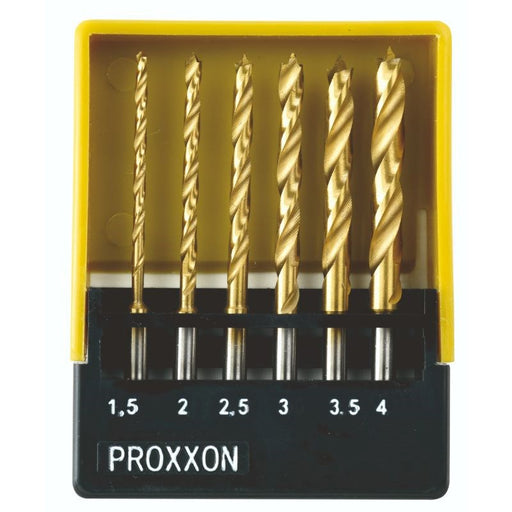 Proxxon Tools 28876 HSS DRILL BITS - 6 PCE SET - Hobby City NZ