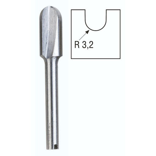 Proxxon Tools 29030 '6.4mm Rounded' ROUTER BIT - Hobby City NZ