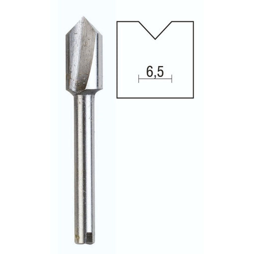 Proxxon Tools 29032 '6.5mm V Cutter' ROUTER BIT (8135725973741)