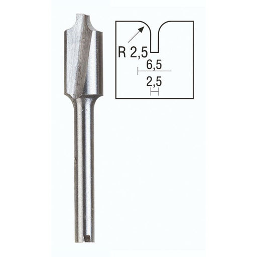 Proxxon Tools 29034 '6.5/2.5mm Combi' ROUTER BIT (8135725940973)