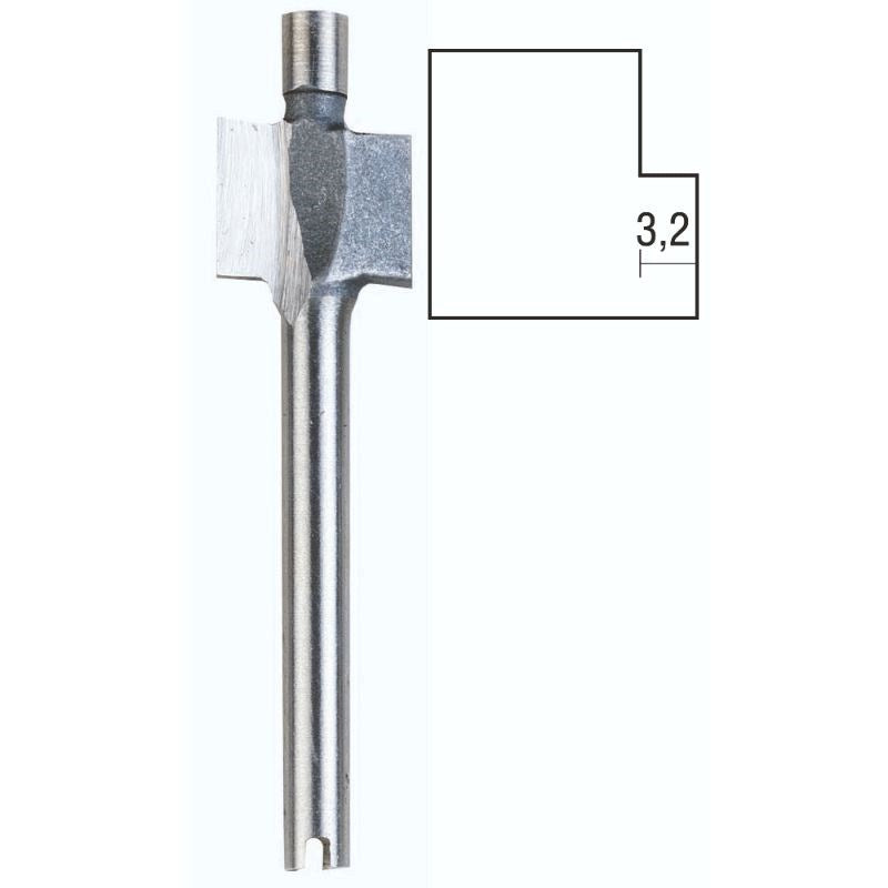 Rebate Cnc Router Bit Proxxon Tools 29038 '6.4mm Rebate' ROUTER BIT – Hobby City NZ