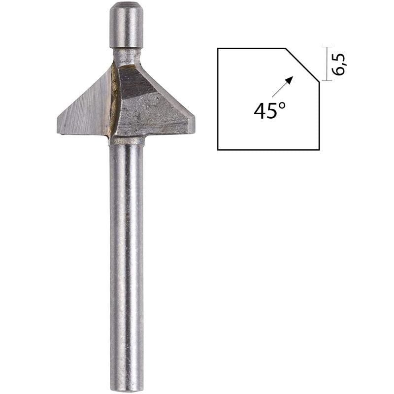 45deg Router Proxxon Tools 'Angle 45deg.' ROUTER BIT – Hobby City NZ