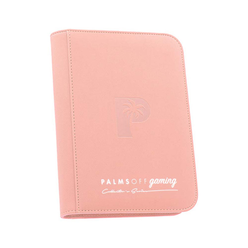 Palms Off ZB-4-PINK Collectors Series 4 Pocket Zip Binder PINK (9004782485741)