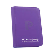 Palms Off ZB-4-PUR Collectors Series 4 Pocket Zip Binder PURPLE (9004782551277)
