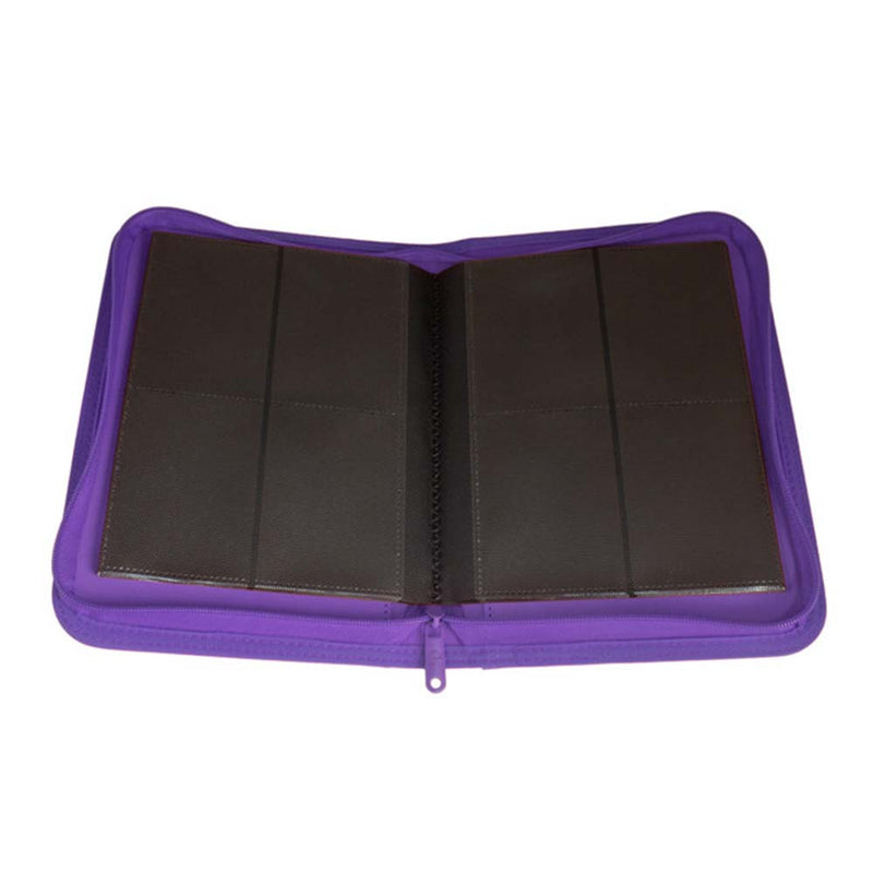 Palms Off ZB-4-RED Collectors Series 4 Pocket Zip Binder RED (9004782584045)