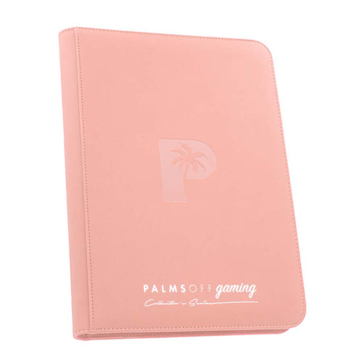 Palms Off ZB-09-PINK Collectors Series 9 Pocket Zip Binder PINK (9003878121709)