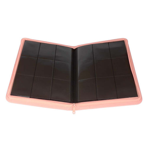 Palms Off ZB-09-PUR Collectors Series 9 Pocket Zip Binder PURPLE (9003878154477)