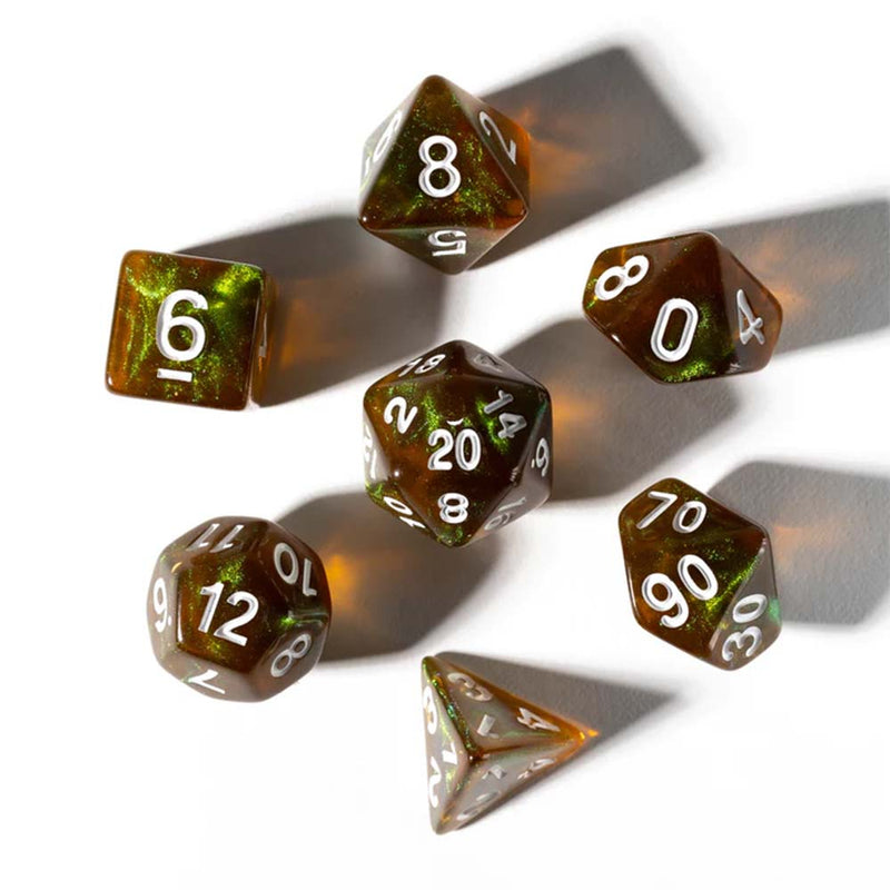 Sirius SIRIUS16-05 Dice Set Treasure Peridot (9003869372653)