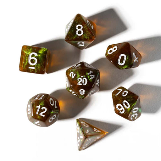 Sirius SIRIUS16-05 Dice Set Treasure Peridot (9003869372653)