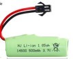 Helios - Battery li Ion 500mah, 3.7V SM Plug - Replacement Battery