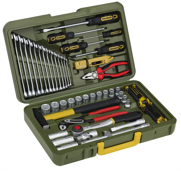 Proxxon 23650 AUTOMOTIVE & UNIVERSAL TOOL SET - 46-Pce