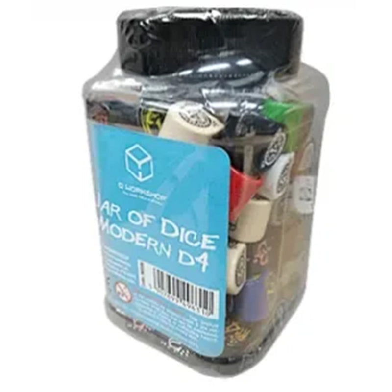 Q Workshop JMIX05 Jar of Modern d4 Dice (150) - Hobby City NZ (9003915247853)