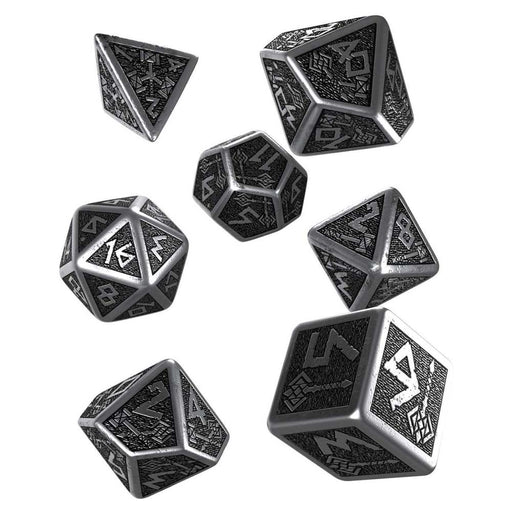 Q Workshop SMDW01 Metal Dwarven Dice Set - Hobby City NZ (9003912200429)