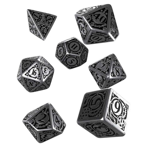 Q Workshop SMST01 Metal Steampunk Dice Set - Hobby City NZ (9003912134893)