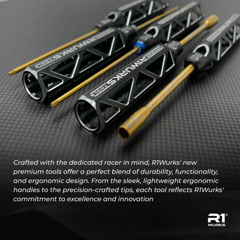 R1 Wurks R1900041 Premium Hex/Nut Driver Tool Set Metric - Hobby City NZ (8499676938477)