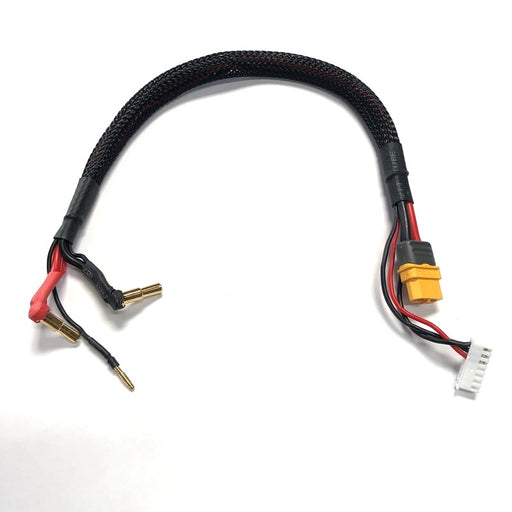 RC PRO 4-5mm Stepped Bullet - XT60 Charge Lead for car packs (8324337565933)