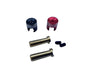 RC Pro RCP-BM064 Low Profile Heatsink Bullet Plug Grips with 5mm Bullets (Black/Red) (8446600052973)