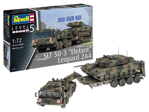 Revell 03311 1/72 SLT 50-3 Elefant and Leopard 2A4 - Hobby City NZ (7546251378925)