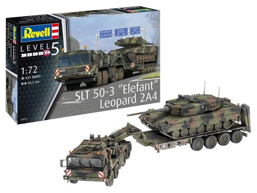 Revell 03311 1/72 SLT 50-3 Elefant and Leopard 2A4 (7546251378925)