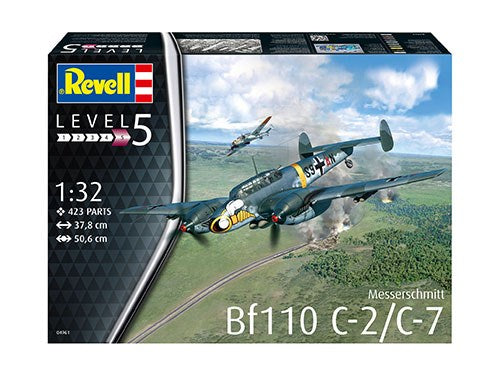 Revell 04961 1/32 MESSERSCHMITT BF110 C-2/7 (8278172860653)