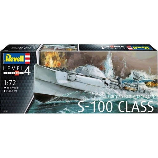 Revell 05162 1/72 GERMAN FAST ATTACK CRAFT S-1 (8294592774381)