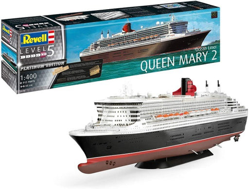 Revell 5199 1/400 Queen Mary 2 Platinum Edition (8278352101613)