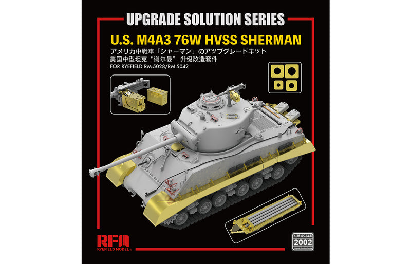 Ryefield 2002 5028 & 5042 M4A3 Sherman Upgrade Solution - Hobby City NZ (8967471300845)