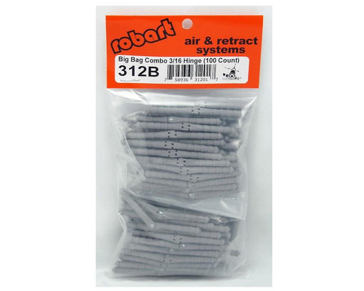 Robart #312B 3/16" Steel Super Hinge Point Bulk (100 Pieces) - Hobby City NZ (7537765253357)