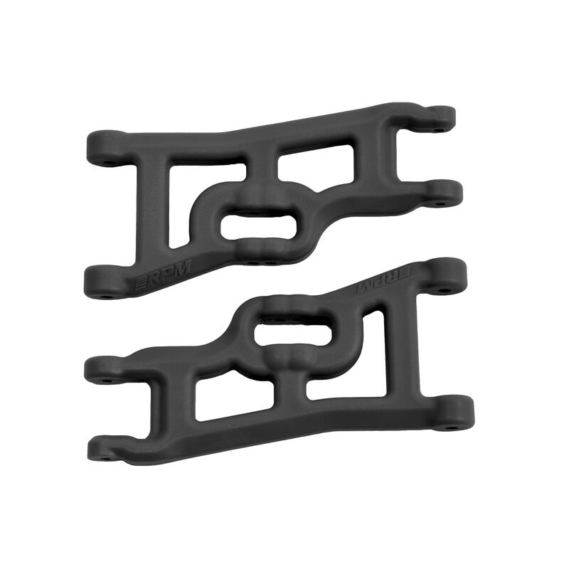 RPM Offset Compensating Front A-arms - Traxxas | Slash 2wd / Nitro Slash | Black - RPM70552
