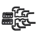 RPM Zoomies Mock Exhaust Headers - Black - RPM70852