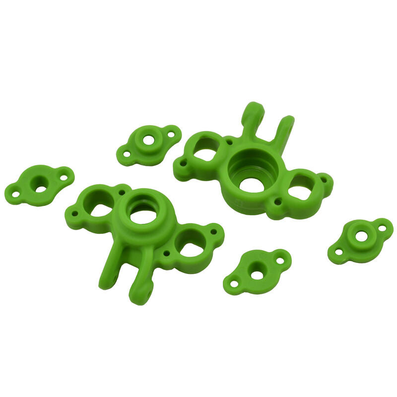 RPM 16th Scale Axle Carriers - Traxxas | 16th scale e-Revo / Slash / Summit / Rally | Green - RPM73164