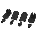 RPM Shock Shaft Guards - Traxxas / Durango | most 10th scale | Black - RPM80402