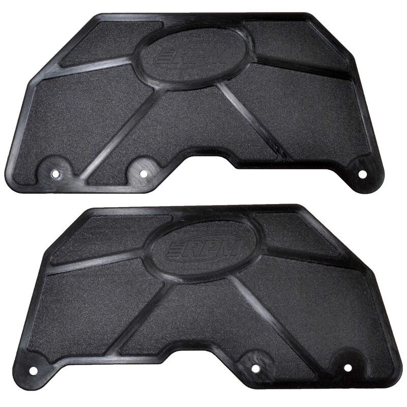 RPM Rear Mud Guards (fits RPM #80812 exclusively) - ARRMA | Kraton 8S / Outcast 8S  | Black - RPM80642
