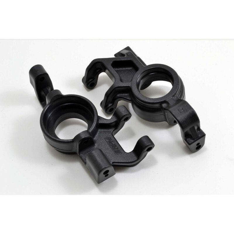 RPM Oversized Front Axle Carriers - Traxxas | X-Maxx | Black - RPM80662